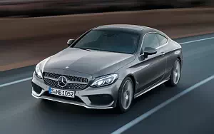 Cars wallpapers Mercedes-Benz C 300 Coupe AMG Line - 2009