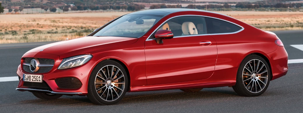 Cars wallpapers Mercedes-Benz C 250 d 4MATIC Coupe AMG Line - 2015 - Car wallpapers