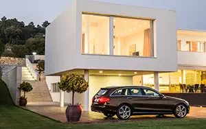 Cars wallpapers Mercedes-Benz C300 BlueTec Hybrid Estate Exclusive - 2014