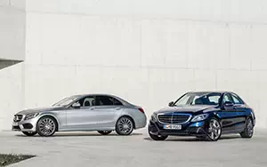 Cars wallpapers Mercedes-Benz C300 BlueTEC HYBRID Exclusive Line - 2014