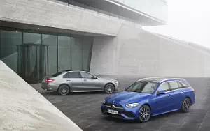 Cars wallpapers Mercedes-Benz C 300 AMG Line Estate - 2021