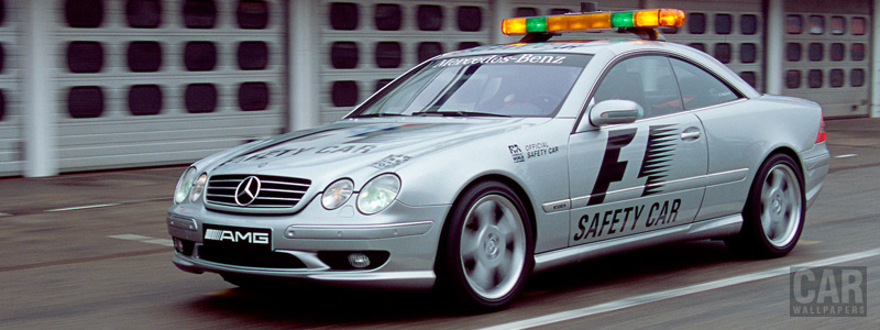 Cars wallpapers Mercedes-Benz CL55 AMG Safety car - 2000 - Car wallpapers
