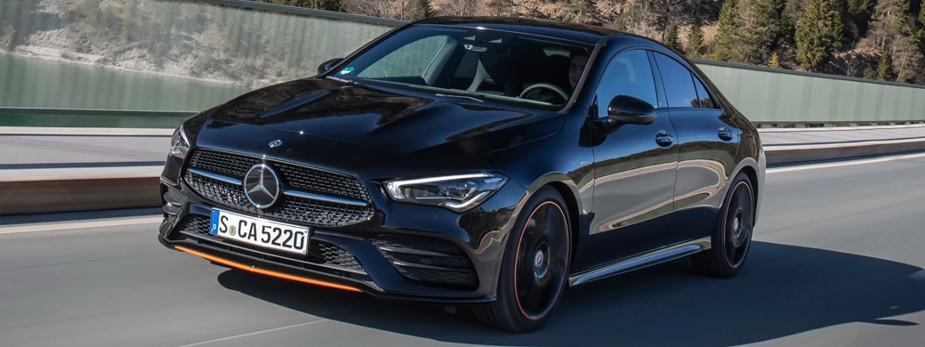 Cars wallpapers Mercedes-Benz CLA 250 4MATIC AMG Line Edition Orange Art - 2019 - Car wallpapers