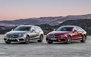 Cars wallpapers Mercedes-Benz CLS500 4MATIC AMG Sports Package - 2014