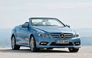 Cars wallpapers Mercedes-Benz E500 Cabriolet AMG Sports Package - 2010