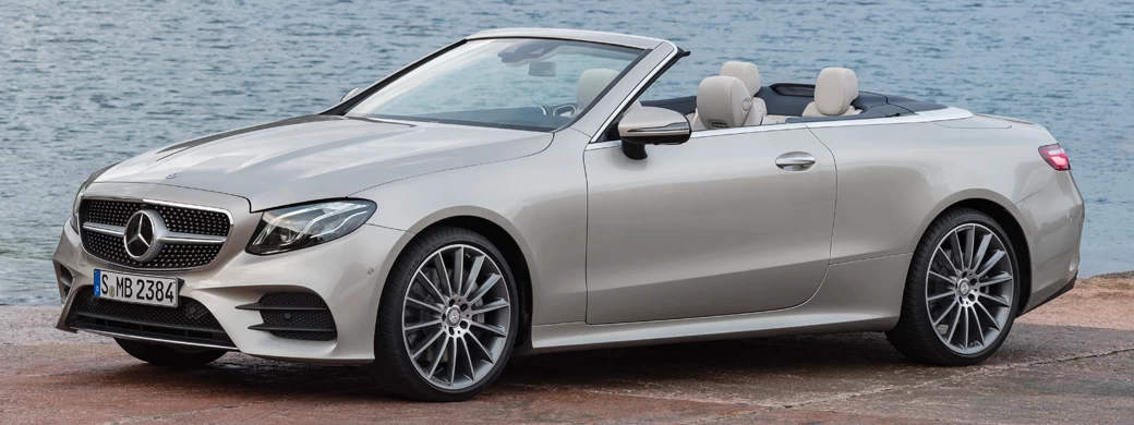 Cars wallpapers Mercedes-Benz E-class Cabriolet AMG Line - 2017 - Car wallpapers
