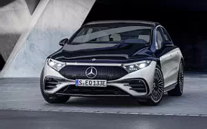 Cars wallpapers Mercedes-Benz EQS 580 4MATIC AMG Line Edition 1 - 2021