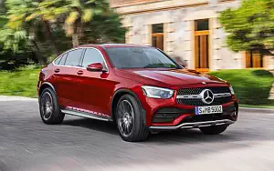 Cars wallpapers Mercedes-Benz GLC 300 4MATIC Coupe AMG Line - 2019