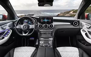 Cars wallpapers Mercedes-Benz GLC 300 4MATIC Coupe AMG Line - 2019