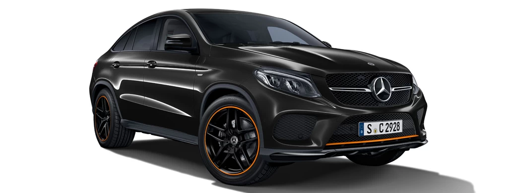 Cars wallpapers Mercedes-Benz GLE 350 d 4MATIC Coupe OrangeArt Edition - 2017 - Car wallpapers