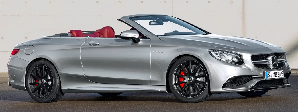 Cars wallpapers Mercedes-AMG S 63 4MATIC Cabriolet Edition 130 - 2016 - Car wallpapers