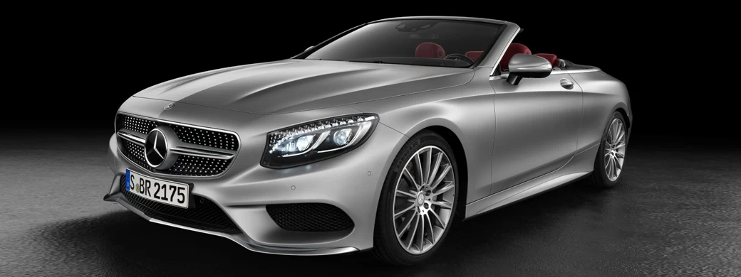 Cars wallpapers Mercedes-Benz S 500 Cabriolet AMG Line - 2015 - Car wallpapers