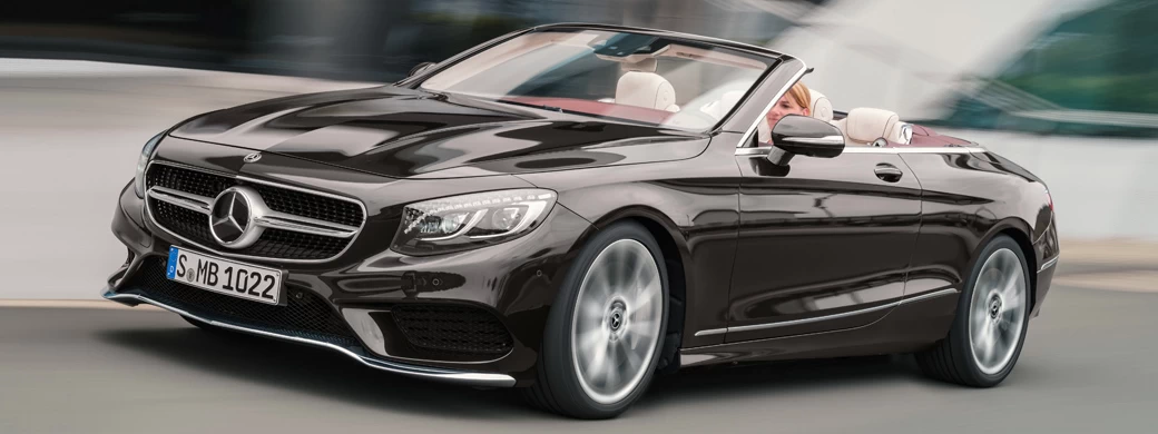 Cars wallpapers Mercedes-Benz S 560 Cabriolet - 2017 - Car wallpapers