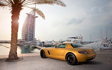 Cars wallpapers Mercedes-Benz SLS AMG Desert Gold - 2010