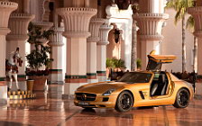 Cars wallpapers Mercedes-Benz SLS AMG Desert Gold - 2010