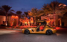 Cars wallpapers Mercedes-Benz SLS AMG Desert Gold - 2010