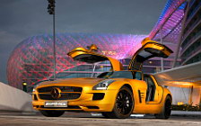 Cars wallpapers Mercedes-Benz SLS AMG Desert Gold - 2010