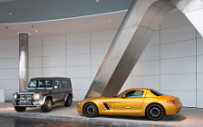 Cars wallpapers Mercedes-Benz SLS AMG Desert Gold - 2010