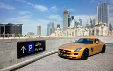 Cars wallpapers Mercedes-Benz SLS AMG Desert Gold - 2010