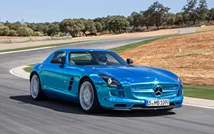 Cars wallpapers Mercedes-Benz SLS AMG Coupe Electric Drive - 2012