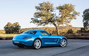 Cars wallpapers Mercedes-Benz SLS AMG Coupe Electric Drive - 2012