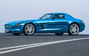 Cars wallpapers Mercedes-Benz SLS AMG Coupe Electric Drive - 2012