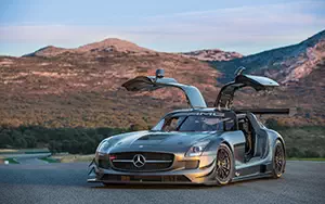 Cars wallpapers Mercedes-Benz SLS AMG GT3 45th Anniversary - 2012