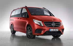 Cars wallpapers Mercedes-Benz V-class Designo Hyacinth Red Metallic - 2017