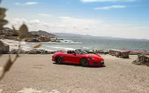 Cars wallpapers Porsche 911 Speedster (Guards Red) - 2019
