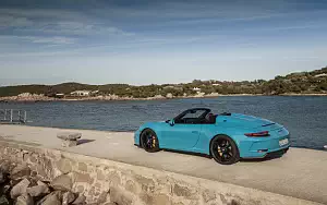 Cars wallpapers Porsche 911 Speedster (Miami Blue) - 2019