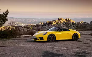 Cars wallpapers Porsche 911 Speedster (Racing Yellow) - 2019