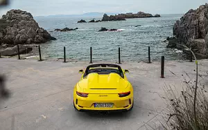 Cars wallpapers Porsche 911 Speedster (Racing Yellow) - 2019