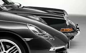 Cars wallpapers Porsche 911 Carrera 4S Coupe 2013 and Porsche 911 2.0 Coupe 1964