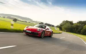 Cars wallpapers Porsche 911 Carrera Coupe (Guards Red) - 2019