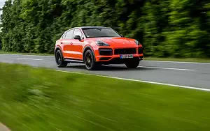 Cars wallpapers Porsche Cayenne Turbo Coupe (Lava Orange) - 2019