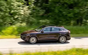 Cars wallpapers Porsche Cayenne Turbo Coupe (Mahogany Metallic) - 2019