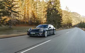 Cars wallpapers Porsche Panamera Turbo S E-Hybrid Sport Turismo (Night Blue Metallic) - 2020