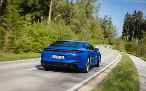 Cars wallpapers Porsche Panamera 4S E-Hybrid (Lugano Blue) - 2024