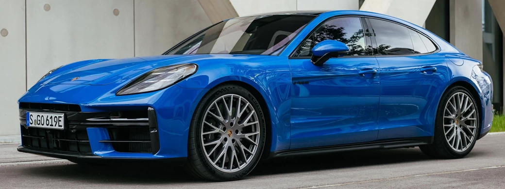 Cars wallpapers Porsche Panamera 4S E-Hybrid (Lugano Blue) - 2024 - Car wallpapers