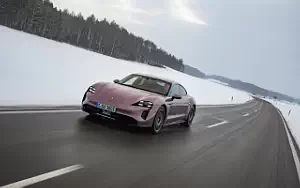 Cars wallpapers Porsche Taycan (Frozen Berry Metallic) - 2021