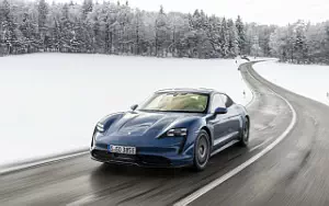 Cars wallpapers Porsche Taycan (Neptune Blue) - 2021
