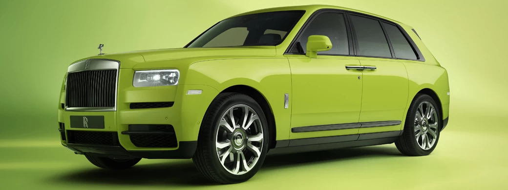 Cars wallpapers Rolls-Royce Cullinan Inspired by Fashion Re-Belle (Lime Green) - 2022 - Car wallpapers