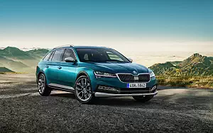 Cars wallpapers Skoda Superb Scout - 2019