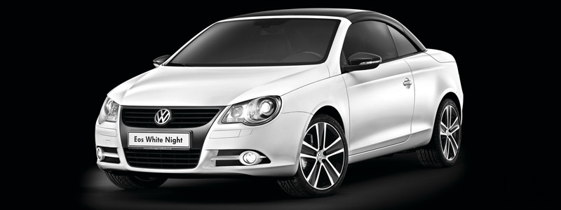 Cars wallpapers Volkswagen Eos White Night - 2009 - Car wallpapers