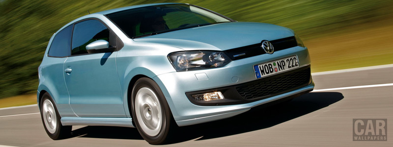 Cars wallpapers Volkswagen Polo BlueMotion - 2009 - Car wallpapers