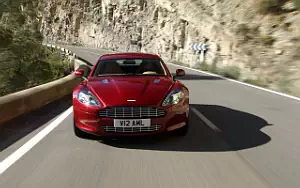 Cars wallpapers Aston Martin Rapide (Magma Red) - 2010