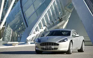 Cars wallpapers Aston Martin Rapide (Silver Blonde) - 2010