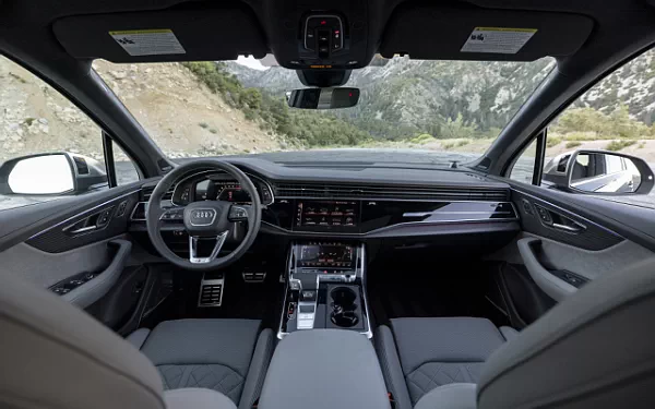 Cars wallpapers Audi SQ7 TFSI (Ascari Blue Metallic) US-spec - 2025