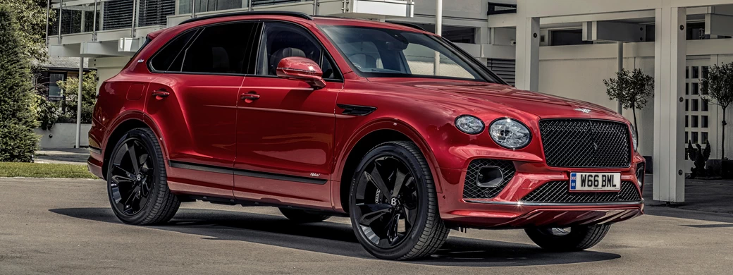 Cars wallpapers Bentley Bentayga Hybrid First Edition (Dragon Red) UK-spec - 2021 - Car wallpapers