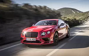 Cars wallpapers Bentley Continental Supersports (St James Red) - 2017